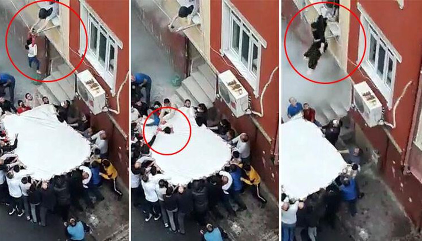 Esenlerde yangın çıkan apartmanda mahsur kalan vatandaşlar kurtarıldı