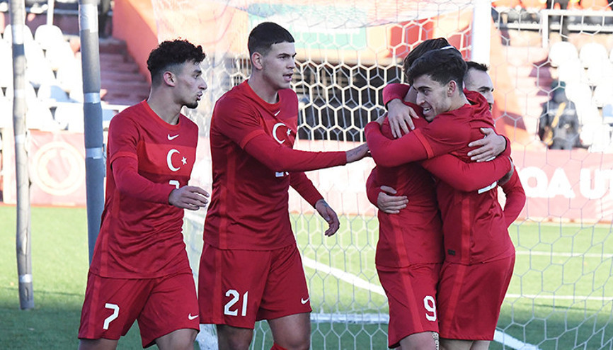 Ümit Milli Futbol Takımı, Kazakistanı tek golle geçti