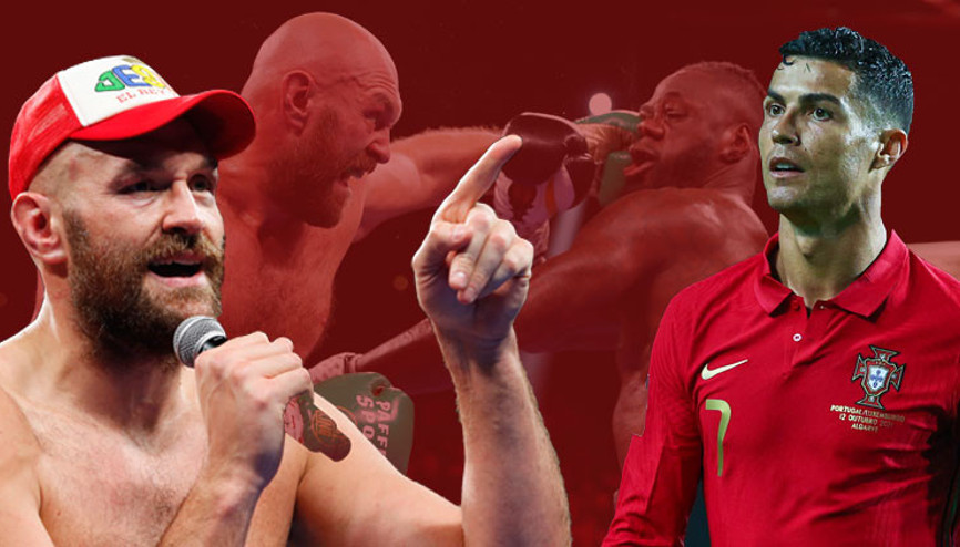 Tyson Furyden Cristiano Ronaldoya: Bu şehir ikimize fazla...