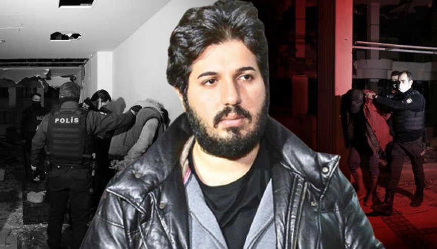 Reza Zarrabın binasını parça parça çaldılar Polisten operasyon: Suçüstü yakalandılar