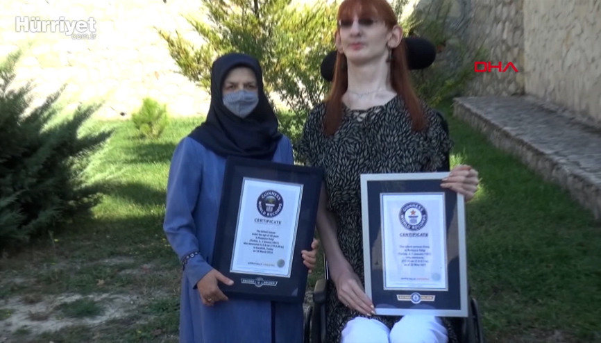 Dünyanın en uzun kadını Rumeysa: Farklı olmak kötü bir şey değil