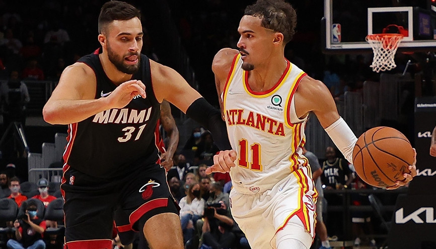 Trae Young 24 sayı 15 asistle geceye damga vurdu