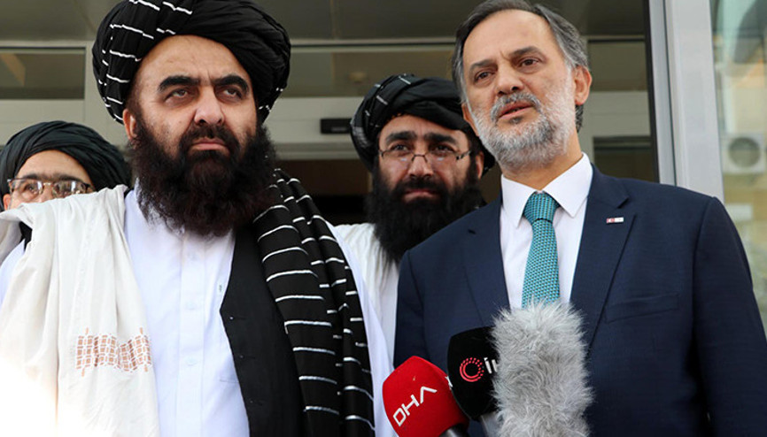 Taliban heyeti, Kızılaydan yardım talebinde bulundu