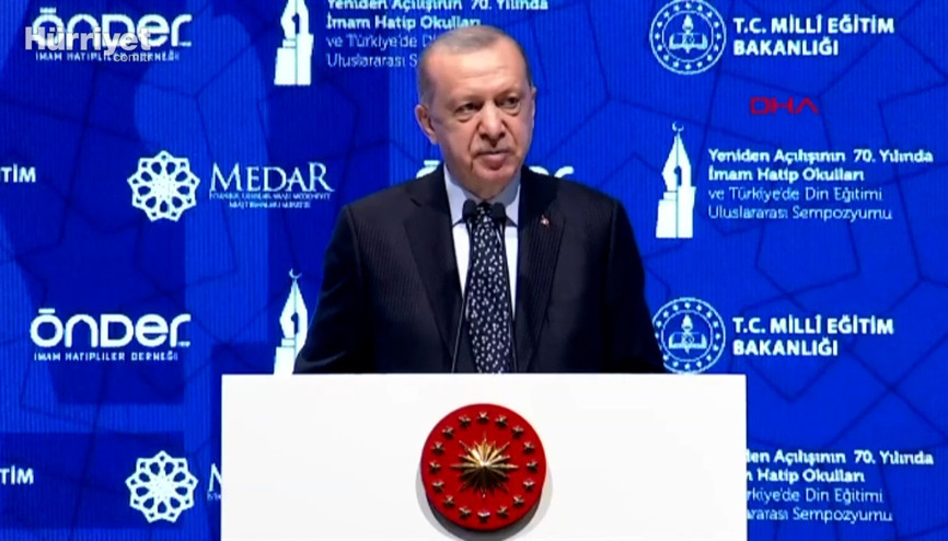Cumhurbaşkanı Erdoğan: İmam hatiplerin fetret dönemini biz bitirdik