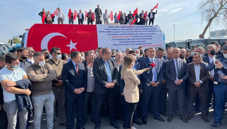 Halk otobüsleri zam istiyor