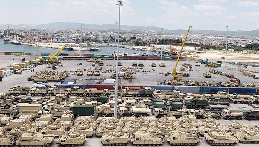 ABD’den Dedeağaç’a dev sevkıyat hazırlığı