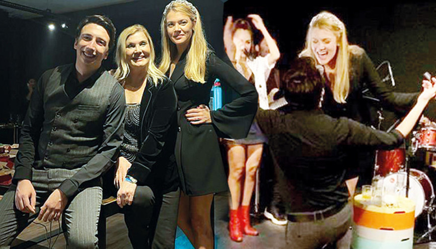 Celal Can Algülden sevgilisi Derya Şensoya sürpriz parti