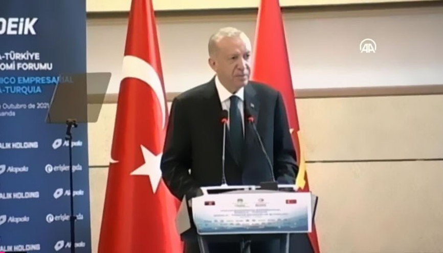 Cumhurbaşkanı Recep Tayyip Erdoğan, Türkiye-Angola İş Forumunda açıklama yaptı Cumhurbaşkanı Recep Tayyip Erdoğan, Türkiye-Angola İş Forumunda açıklama yaptı