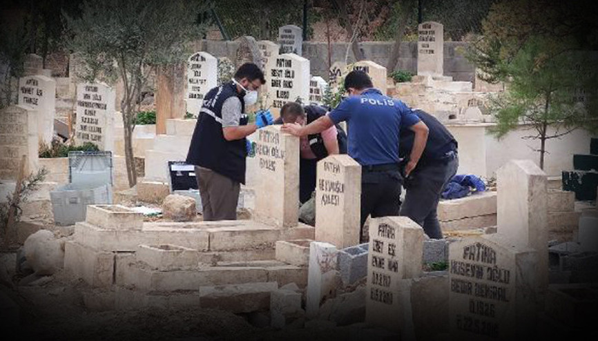 Şanlıurfada korkunç olay Çantayla gömülmüş bebek cesedi bulundu