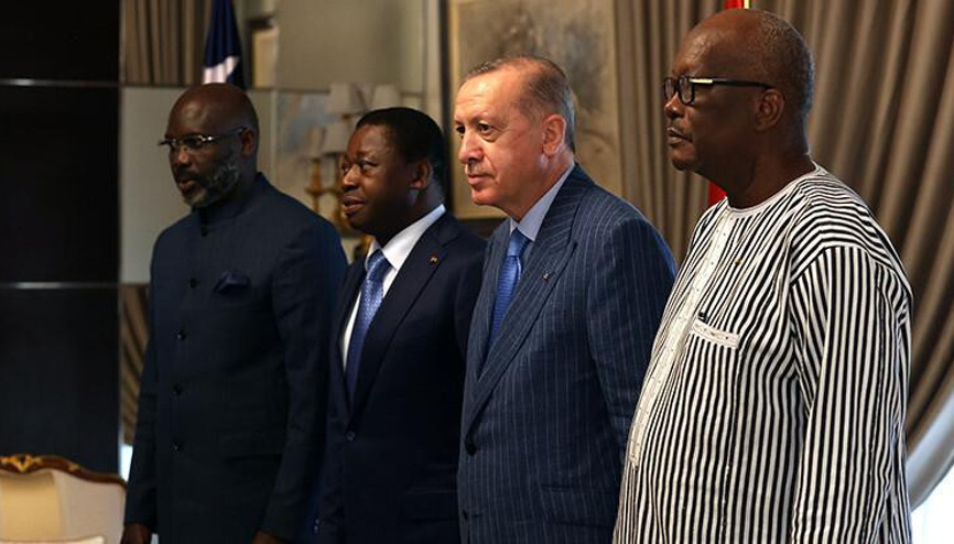 Cumhurbaşkanı Erdoğandan Afrikada dörtlü zirve