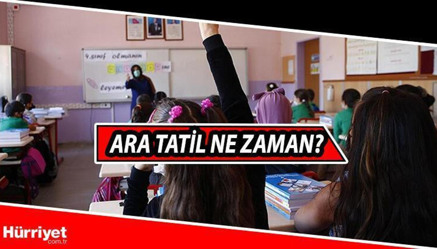 Kasım ayı ara tatili tarih aralığı paylaşıldı: Ara tatil ne zaman 2021 birinci dönem kasım ara tatili ayın kaçında