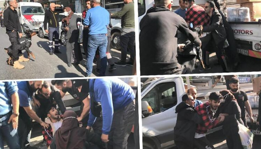Telefonunu çaldığı ağabeyinden kaçtı Köpekli müdahaleden kaçamadı