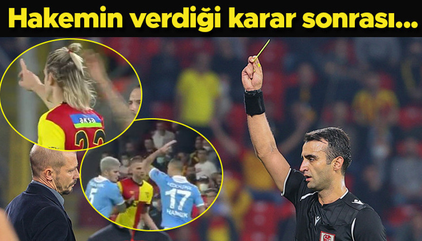 Göztepe-Trabzonspor maçında saha karıştı Hamsik, Atınç Nukan ve... Göztepe-Trabzonspor maçında saha karıştı Hamsik, Atınç Nukan ve...