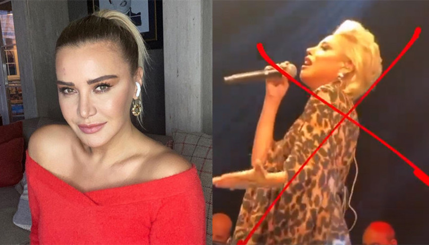 Aslı Şenden, Linete Sahneden selam vermedin tepkisi