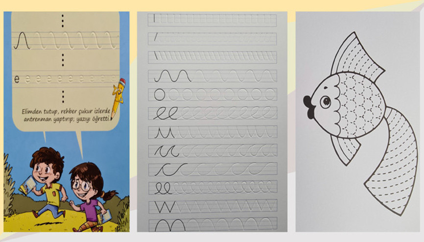 Yazmayı öğreten defter