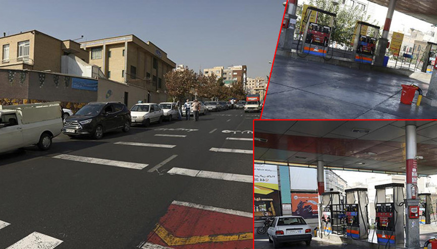 Siber saldırı İranı vurdu: Benzinlikler önünde uzun kuyruklar oluştu Siber saldırı İranı vurdu: Benzinlikler önünde uzun kuyruklar oluştu