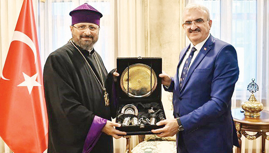 Patrik Maşalyan’dan teşekkür ziyareti Patrik Maşalyan’dan teşekkür ziyareti