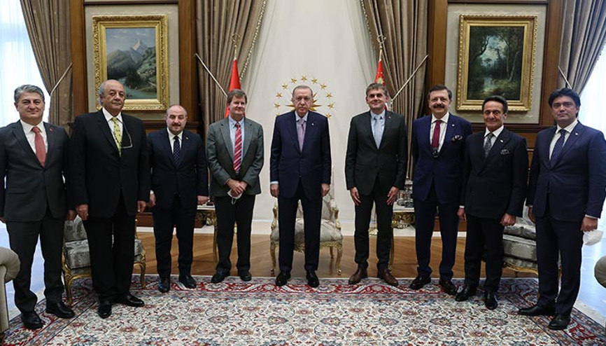 Cumhurbaşkanı Erdoğan TOGGa can verecek heyeti kabul etti