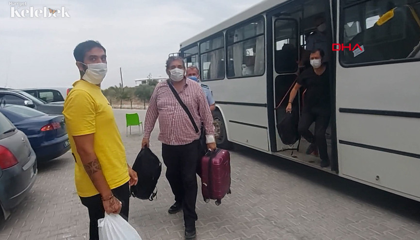 Bülent Ersoyun orkestrası tahliye edildi