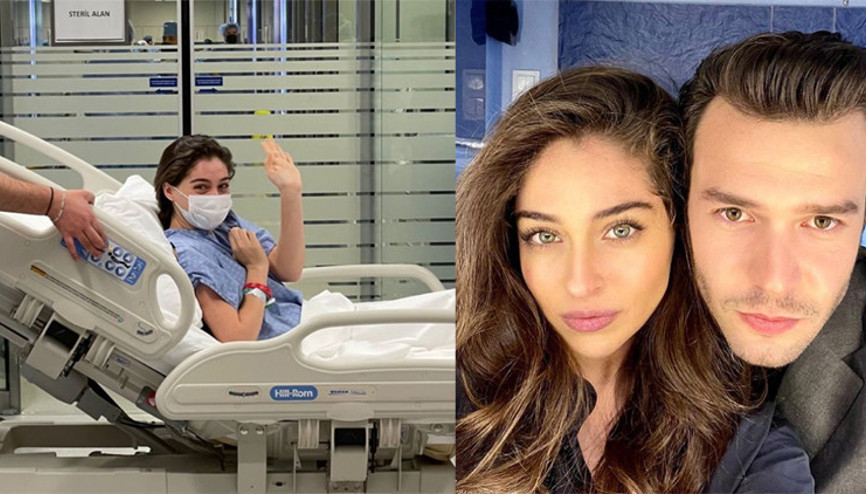 Baht Oyunu oyuncusu Cemre Baysel ameliyat oldu