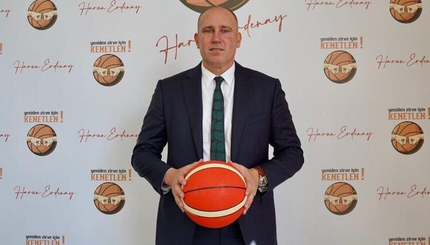 TBF başkan adayı Harun Erdenay: Kazanacağımıza inanıyorum