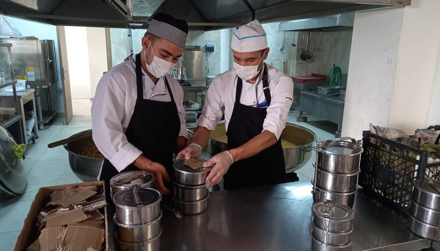 Beypazarı’nda 400 aileye sıcak yemek