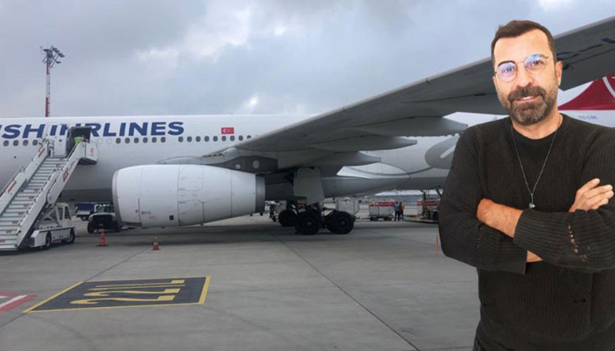 Ünlü oyuncu paylaştı Havada büyük panik