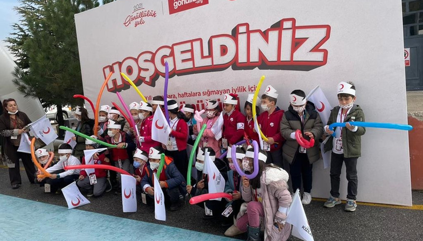 Kızılay Sokağı’nda ‘iyilik’ mesajı var