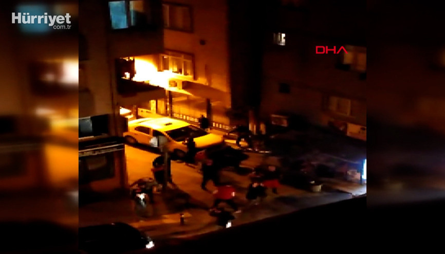 Zeytinburnunda 4 katlı binada alevlerin arasından 3 kişi aşağı atladı; 3ü ağır, 4 yaralı