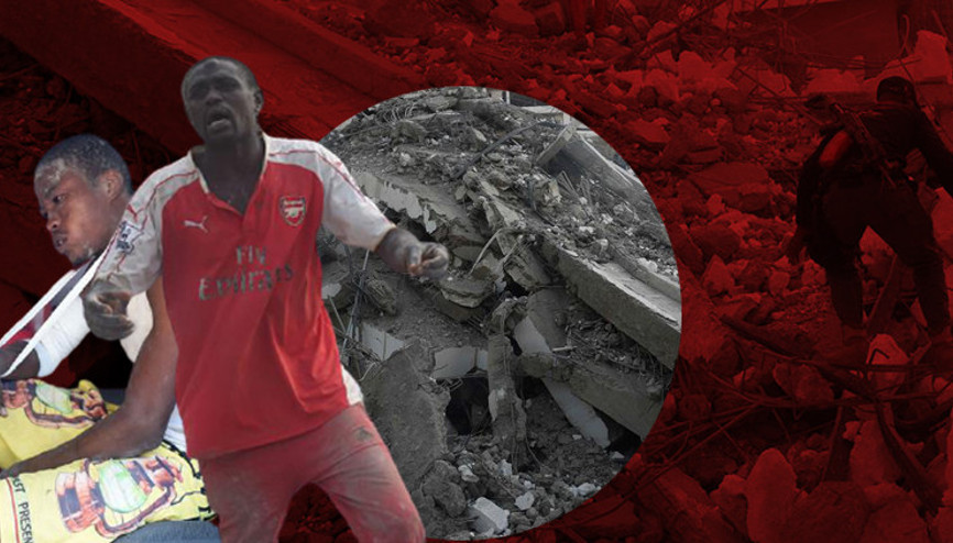 Nijeryada 22 katlı bina çöktü... Zaman daralıyor: Enkazda can pazarı Nijeryada 22 katlı bina çöktü... Zaman daralıyor: Enkazda can pazarı