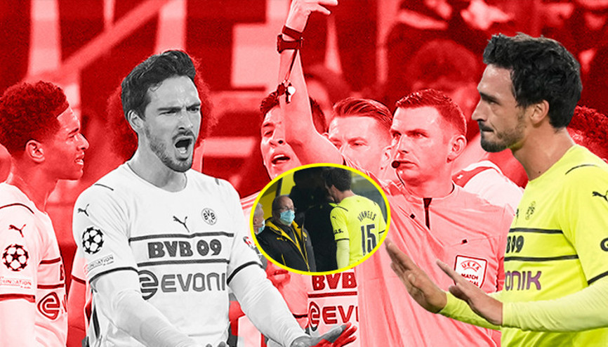 Şampiyonlar Liginde geceye damga vuran kırmızı kart kararı İngiliz hakem... Şampiyonlar Liginde geceye damga vuran kırmızı kart kararı İngiliz hakem...