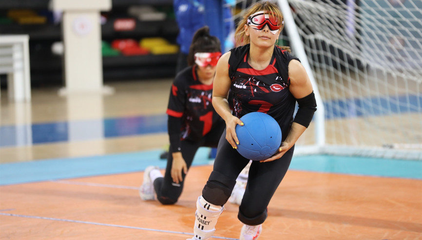 Golbol Avrupa Şampiyonasına galibiyetle başladık