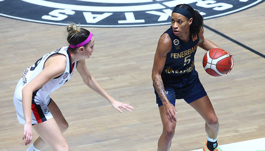 Derbide Fenerbahçe Safiport, Beşiktaş HDI Sigortayı farklı yendi