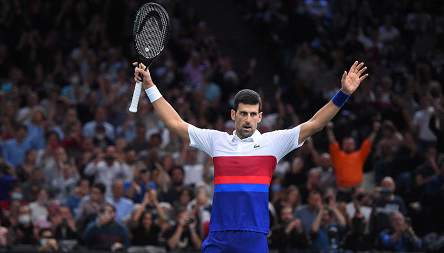 Paris Mastersda Djokovic, şampiyonluğa ulaştı