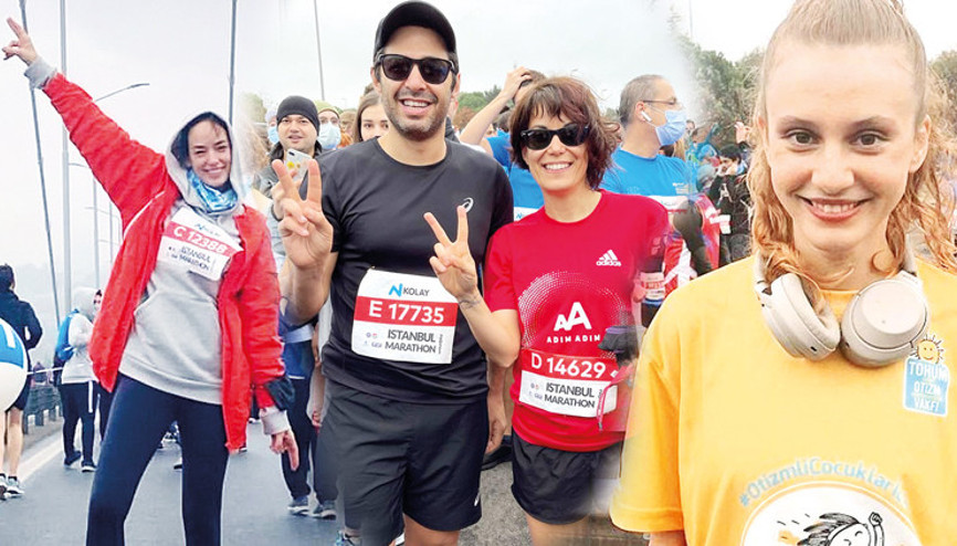 Seda Bakan, Mert Fırat, Ahsen Eroğlu, Ayşe Tolga... İyilik için koştular