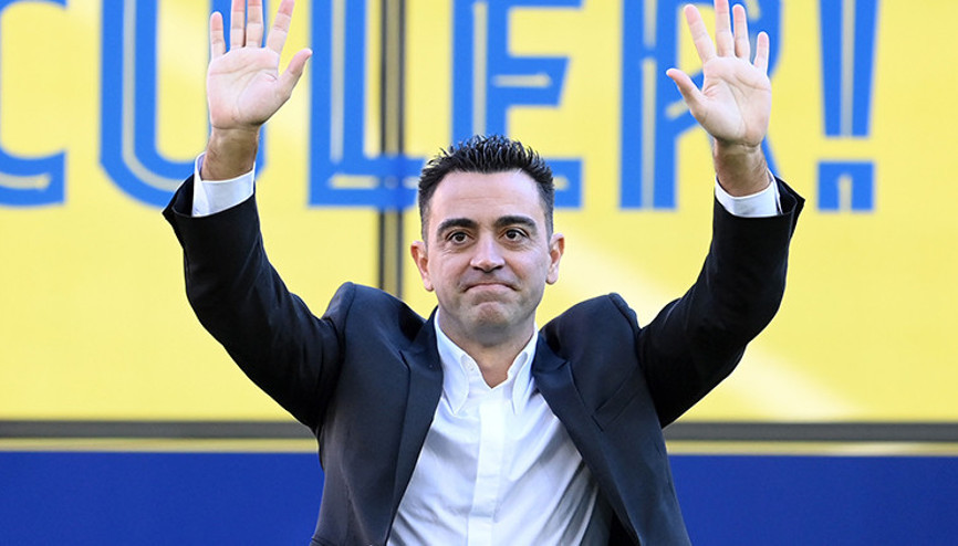 Barcelonada Xavi dönemi resmen başladı İmza töreninde flaş sözler...