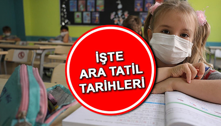 Okullar ne zaman tatil olacak Ara tatil ne zaman MEB açıklaması