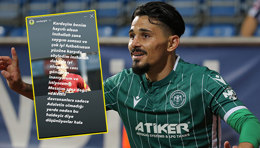 Serdar Gürlerin Barış Alper Yılmaz paylaşımı olay oldu Hemen sildi...