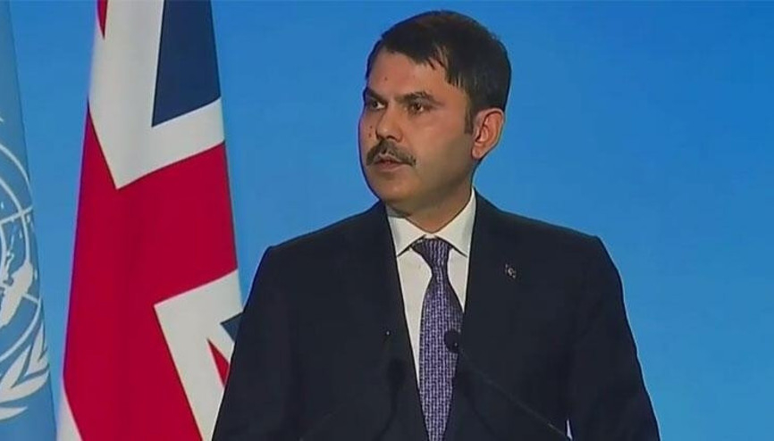 Bakan Murat Kurum, COP26 Zirvesinde konuştu