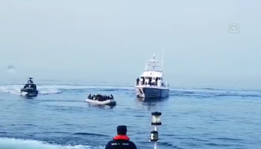 Türk Sahil Güvenlik Komutanlığı, Yunanistanın iddialarını video ile yalanladı: