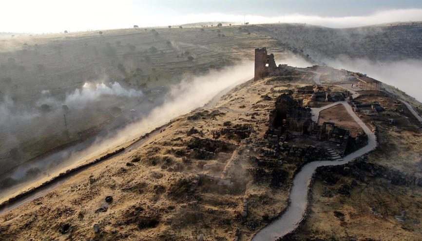 Yerli ve yabancı turistlerin yeni rotası oldu... Yüz binlerce kişi ziyaret ediyor Roma’nın doğu sınırındaki ilk tapınağı