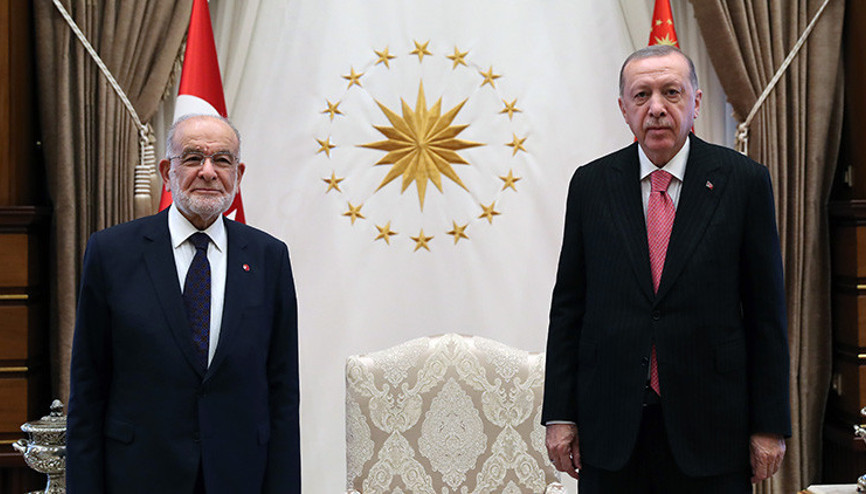 Son dakika... Cumhurbaşkanı Erdoğan, SP lideri Karamollaoğlu ile görüştü Son dakika... Cumhurbaşkanı Erdoğan, SP lideri Karamollaoğlu ile görüştü