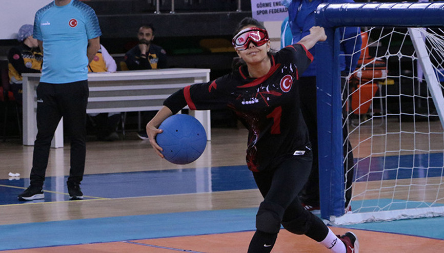 Golbol Avrupa Şampiyonasında Türkiye finalde