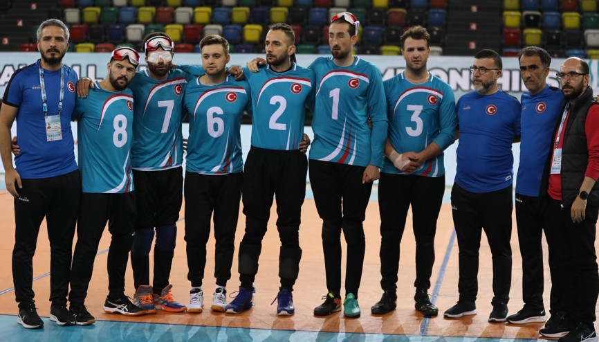 Golbol erkek milli takımımız yarı finalde kaybetti