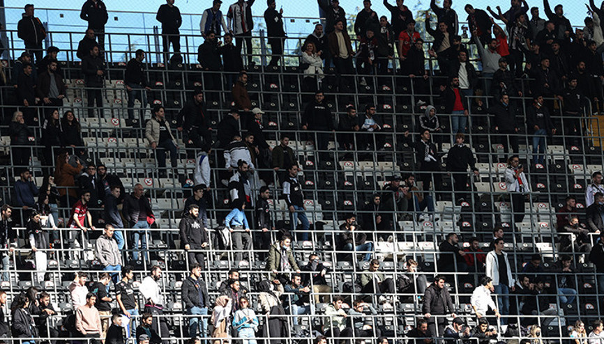 Beşiktaşın hazırlık maçında yönetime büyük tepki