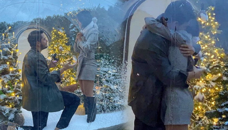 Perihan Savaşın oğlu Savaş Zaferden sevgilisi Melis Ketenciye sürpriz teklif Perihan Savaşın oğlu Savaş Zaferden sevgilisi Melis Ketenciye sürpriz teklif