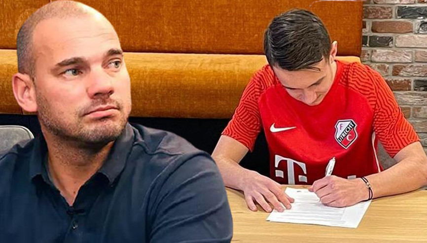 Son Dakika: Jesse Sneijder imzayı attı Babasının yapamadığını yaptı...