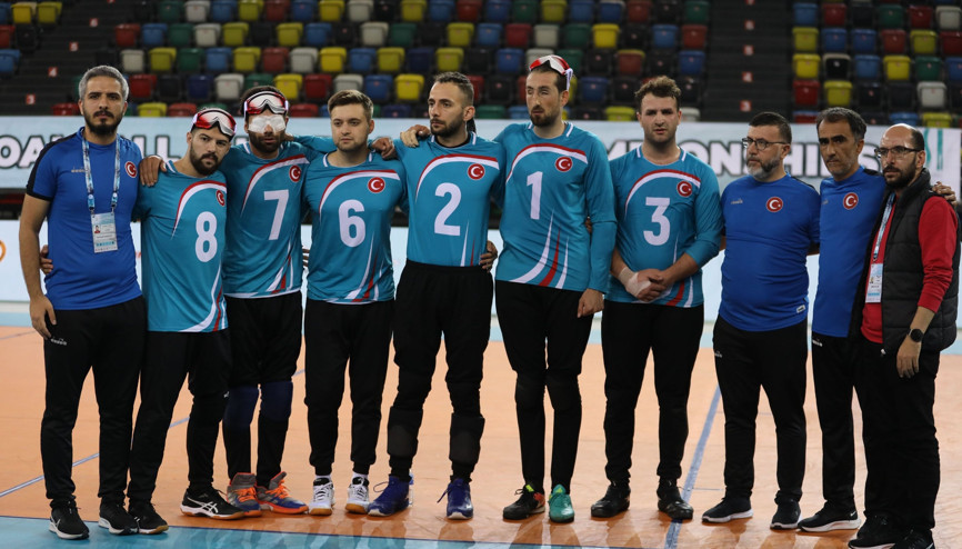 Golbol erkek milli takımımız bronz madalya kazandı