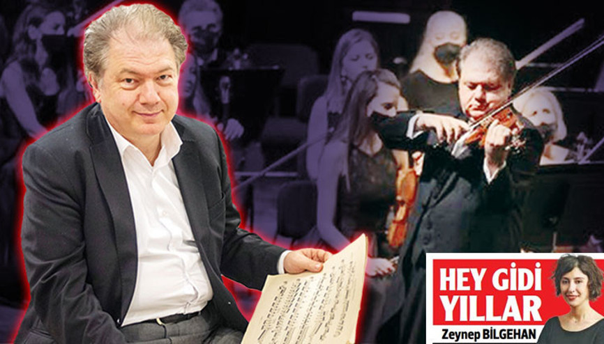 ‘Unkapanı’nda bir Batılı kemancı’