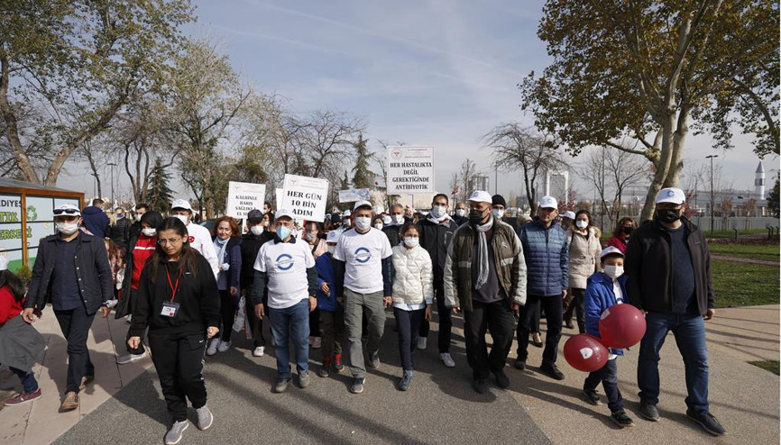 Millet bahçesinde diyabet buluşması